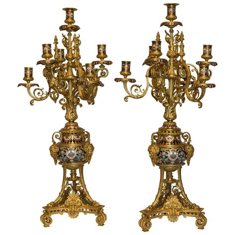 Antique Chinese Brass Dragon Seven Light Candelabra At 1stdibs Dragon Candelabra Candelabra