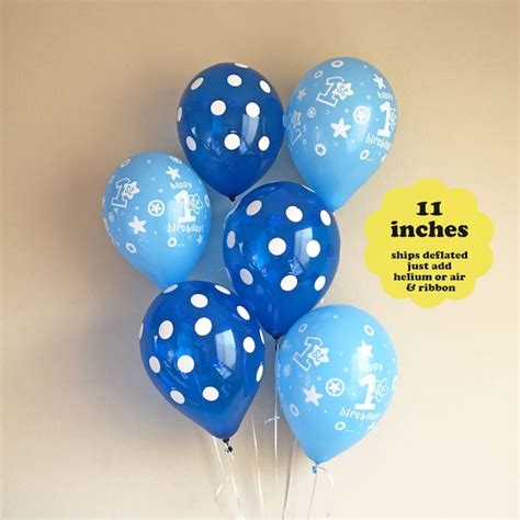 1st Birthday Balloons Boy - 1st Birthday Ideas