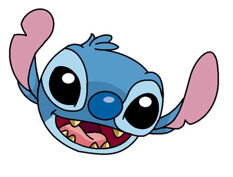 Stitch head by CaitlinSparkle on DeviantArt