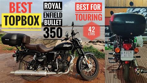 Best Top Box For Royal Enfield Bullet 350 SHAD SH 42 Best Topbox