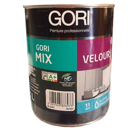 Gori Mix Peinture Acrylique Blanc Velours De La Marque Gori