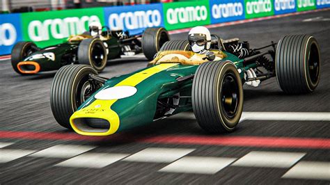 Racing a 1960's Formula 1 Car around a CURRENT Track! - YouTube