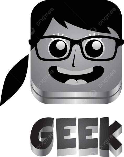 Geek Girl Avatar Portrait Vector Woman Metal Vector Vector Woman