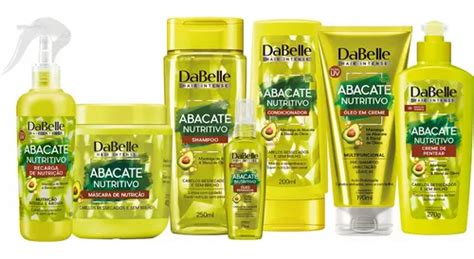 Kit Dabelle Tratamento Abacate Nutritivo Máscara 400g Parcelamento