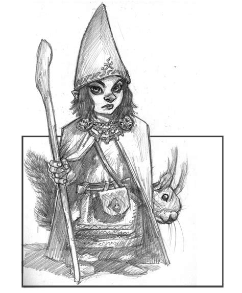 [art] Quena A Gnome Druid R Dnd