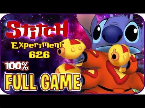 Disney S Stitch Experiment 626 FULL GAME 100 Longplay PS2 YouTube