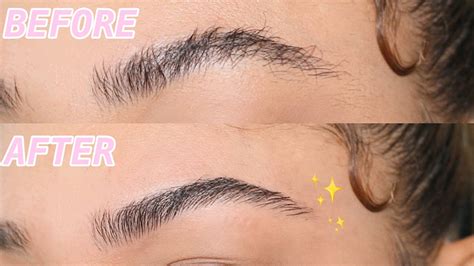 How To Groom Shape Eyebrows Yourself At Home Easy Jasmeannnn