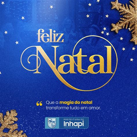 Feliz Natal Prefeitura De Inhapi