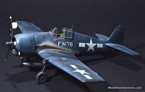 The Eduard 1 72 Grumman F6F 5N Hellcat Night Fighter Model Paint