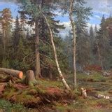 На опушке соснового леса, Шишкин, 1882