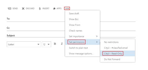 Make An Email Confidential In Outlook Online TechnologyDOTs