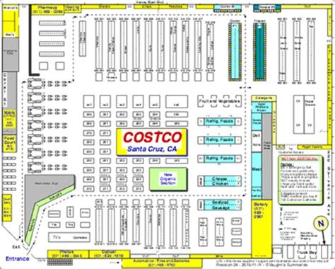 Covington Costco Store Layout Map