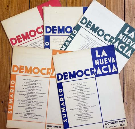 Revista La Nueva Democracia By Alberto Rembao Dir Magazine