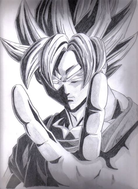 Dibujos a Lápiz de Goku Dibujos a Lápiz