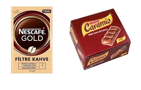 Nescafe Gold Filtre Kahve Gr Lker Caramio S Tl Ikolata Gr X