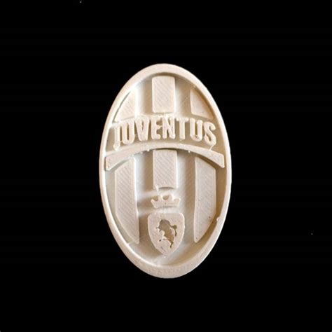 3D Printable Juventus Turin - Logo by Chris Schneider