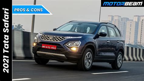 2021 Tata Safari 4 Pros And 4 Cons Motorbeam हिंदी Youtube