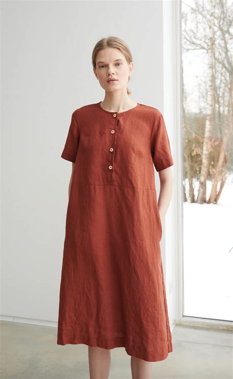 Robe Longue Terracotta Bohème Livraison gratuite