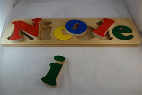 Personalized Wood Kids Toy Wooden Puzzle Custom Toy