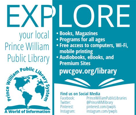 Prince William Public Library January Highlights | Prince William Living