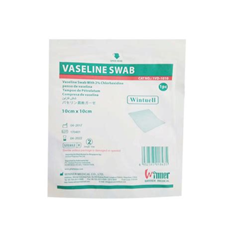 Winner Vaseline Swab Kasa Steril Antibiotik Cmx Cm Isi Pcs