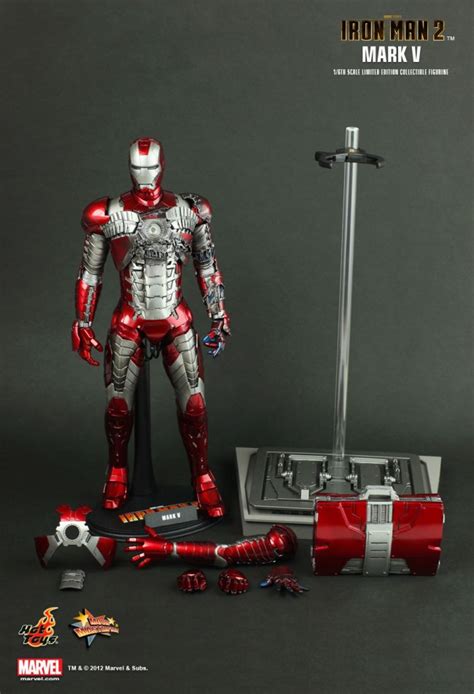 Iron Man Mark V Hot Toys Movie Masterpieces Incredible Figues