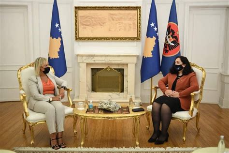 President Osmani Received In A Meeting Belgian MP Nadia El Yousfi And