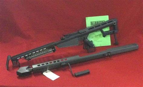 Barrett M82A1 50 Cal with Scope & Hard Case - Sherwood Auctions