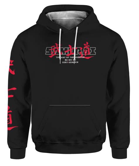 Coryxkenshin Merch Samurai Wordmark Hoodie - Spoias | Hoodies, Long sleeve tee shirts, Long ...