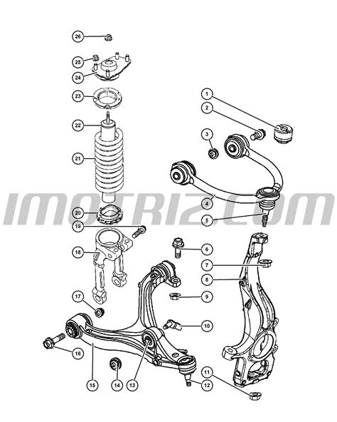 Tijera Delantera Superior Derecha Izquierda Jeep Grand Cherokee Wk