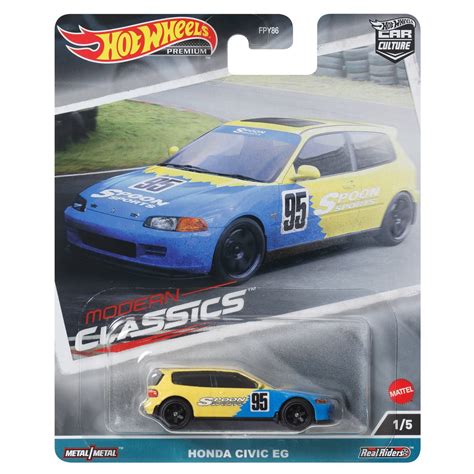 Hot Wheels Car Culture Modern Classics Mix 5 Vehicle Case Of 10