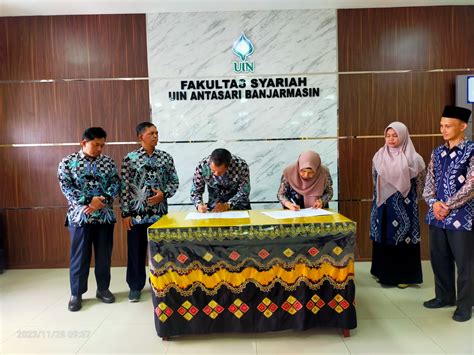 Fakultas Syariah Uin Antasari Banjarmasin Terima Kunjungan Benchmarking Dari Fakultas Syariah