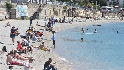 Bodrum a bayram geldi Yerli ve yabancı turistler deniz sezonunu açtı