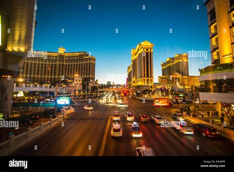 Las Vegas Strip Street View Hi Res Stock Photography And Images Alamy