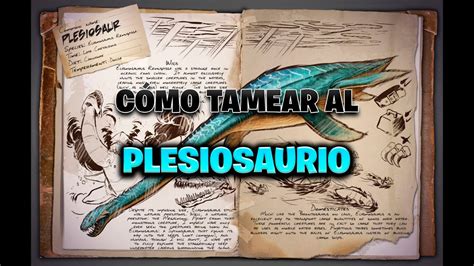 C Mo Tamear Al Plesiosaurio Blackwolf Youtube