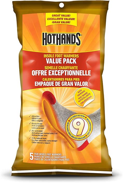 HotHands Insole Foot Warmer 10 Pair Value Pack EBay