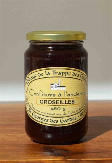 Confiture Groseilles Abbaye Des Gardes