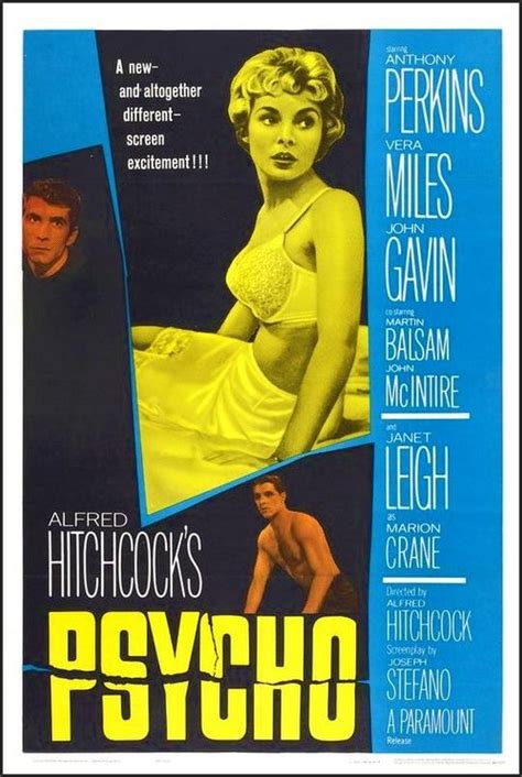 Psycho Movie Poster 1960 Great Movies