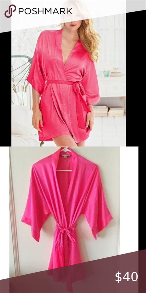 Victoria Secret Pink Silk Robe – iBikini.cyou