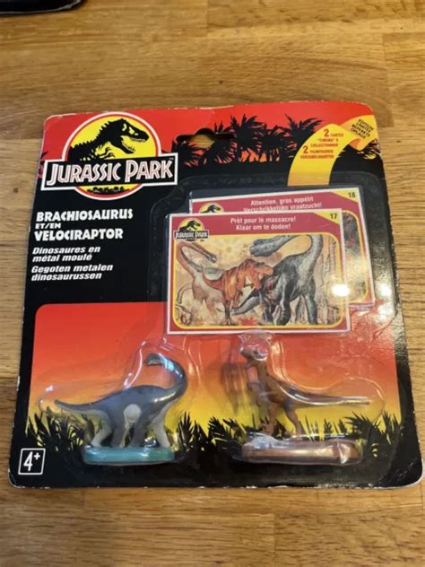 Jurassic Park Kenner Brachiosaurus Et Velociraptor Eur 3000 Picclick Fr