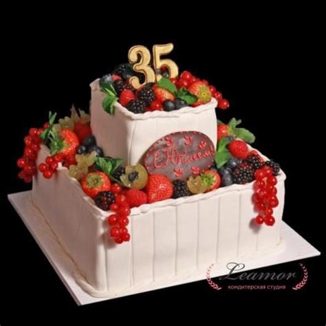 Торт на 35 лет женщине
