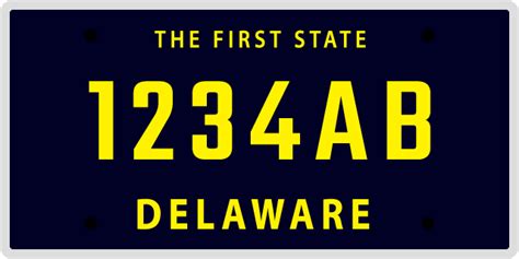 Free Delaware, DE License Plate Lookup - InfoTracer