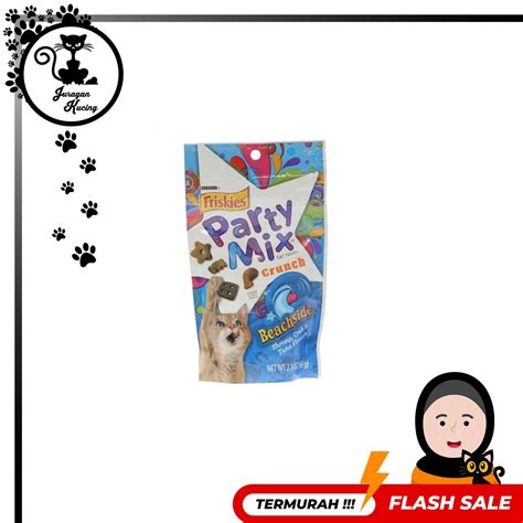 Jual SNACK KUCING FRISKIES PARTY MIX BEACH SIDE 60GR Shopee Indonesia