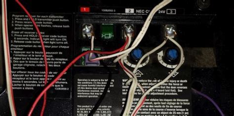 Craftsman Garage Door Opener Sensor Wiring Diagram Craftsman Garage