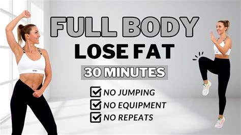 🔥30 Min Full Body Fat Burn Hiit No Jumping🔥ab Core Arm Back Leg Thigh And Cardio🔥all