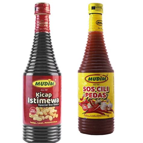 Mudim Soya Sauce Kicap Istimewa Hot Chili Sauce Sos Cili Pedas 900g Shopee Malaysia