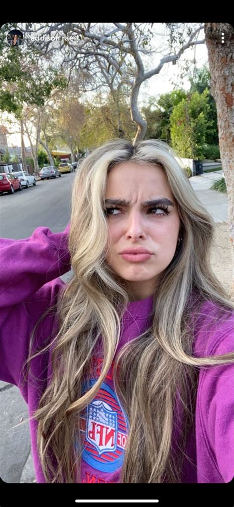 Addison Rae Blonde Hair Looks Blonde Hair Hair Looks