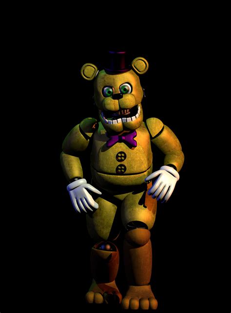 Final Nights 4 Fredbear Model By Xenhaise On Deviantart