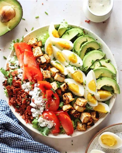 Incredible Vegan Cobb Salad Plantifully Based