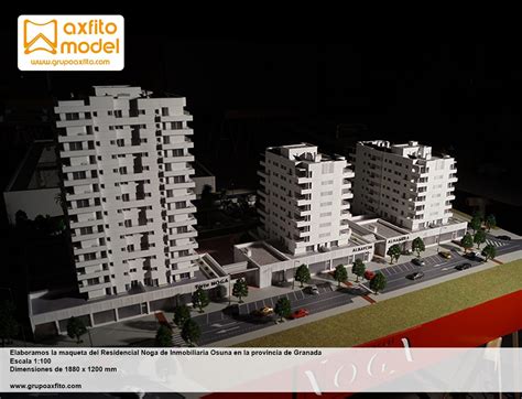 Finalizamos La Espectacular Maqueta Del Residencial Noga Maquetas Axfito